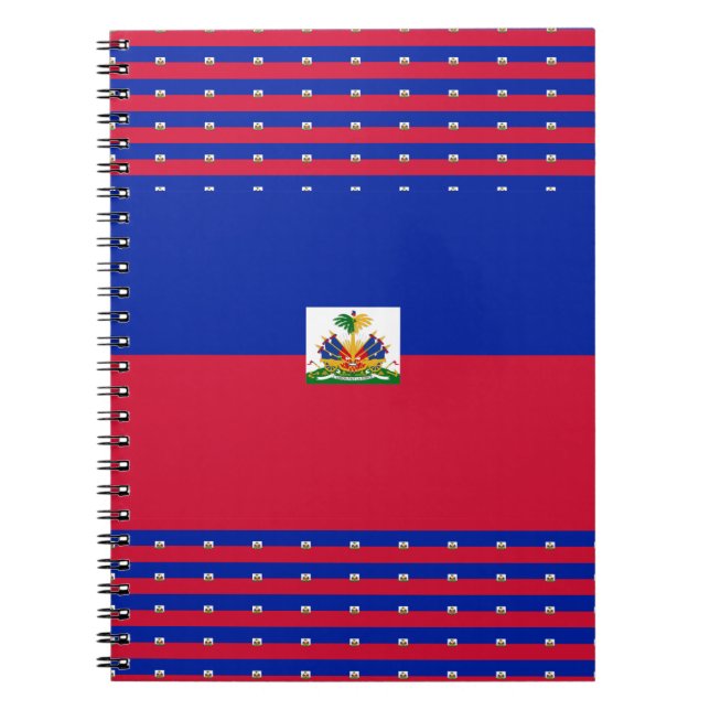 Cuaderno Bandera de Haití (Frente)