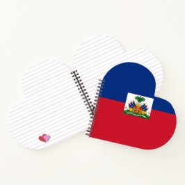 Cuaderno Bandera de Haití