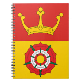 Cuaderno Bandera de Hampshire (condado del Reino Unido)