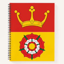 Cuaderno Bandera de Hampshire (condado del Reino Unido)