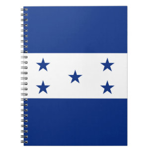 Cuaderno Bandera de Honduras