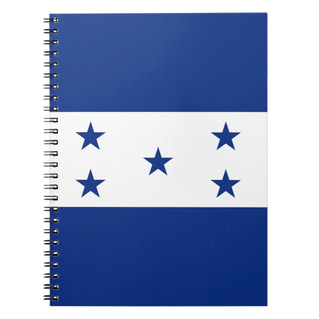 Cuaderno Bandera de Honduras (Frente)