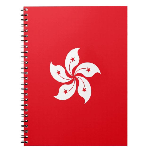 Cuaderno Bandera de Hong Kong (Frente)