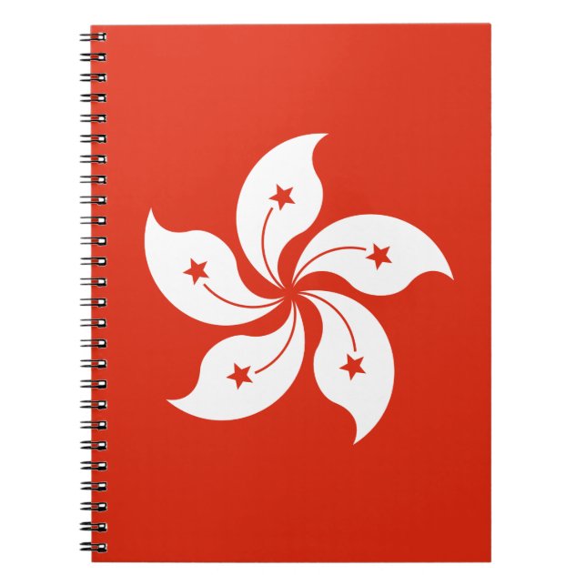 Cuaderno Bandera de Hong Kong (Frente)