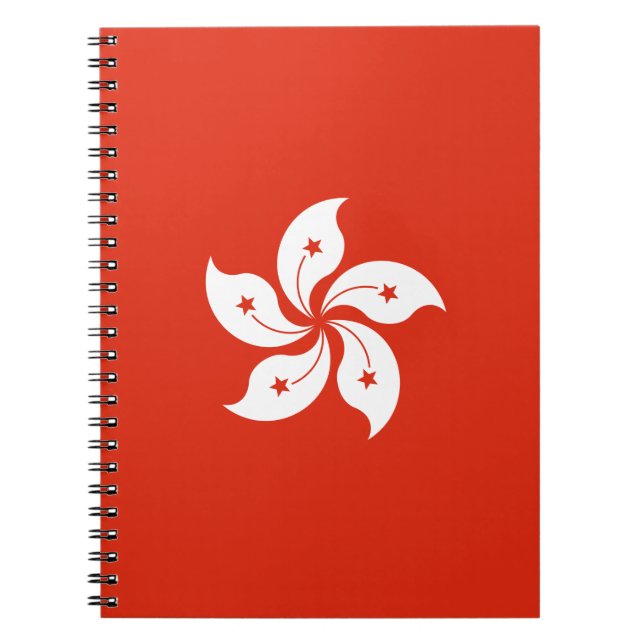 Cuaderno Bandera de Hong Kong (Frente)