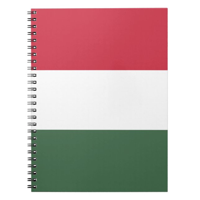 Cuaderno Bandera de Hungría (Frente)