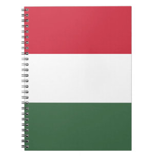 Cuaderno Bandera de Hungría