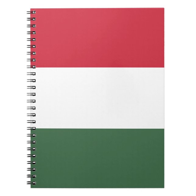 Cuaderno Bandera de Hungría (Frente)
