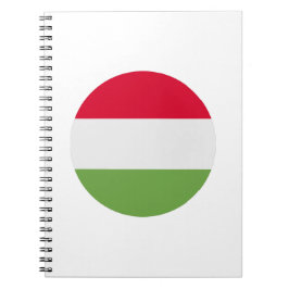 Cuaderno Bandera de Hungría