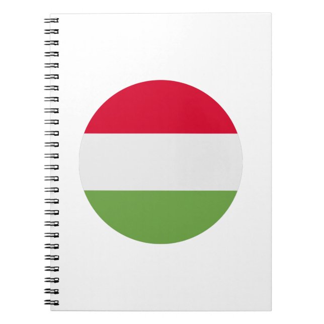 Cuaderno Bandera de Hungría (Frente)