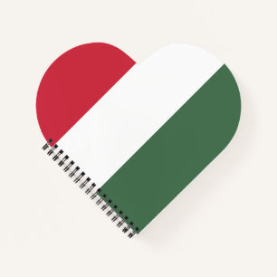 Cuaderno Bandera de Hungría