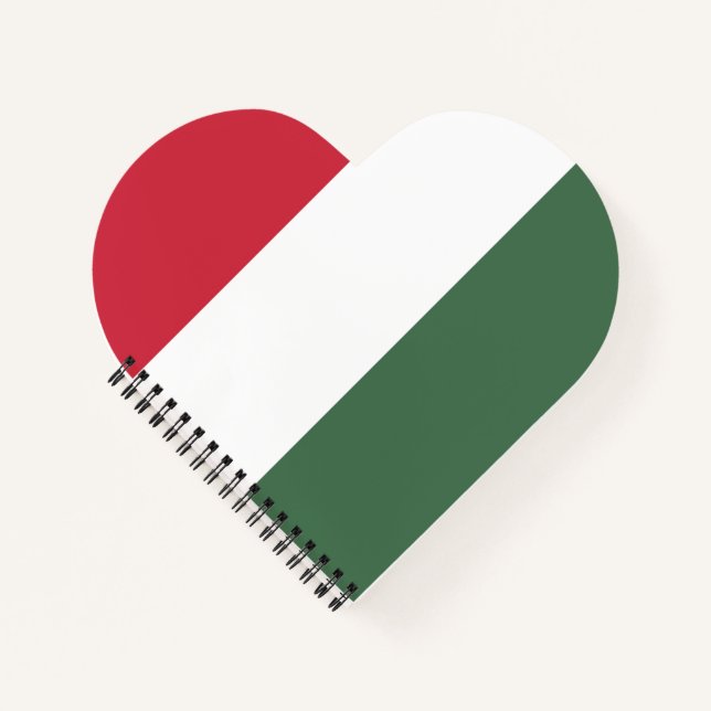 Cuaderno Bandera de Hungría (Anverso)