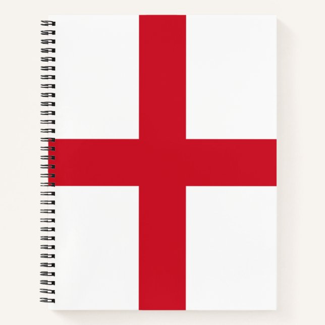 Cuaderno Bandera de Inglaterra (Inglaterra) (Anverso)