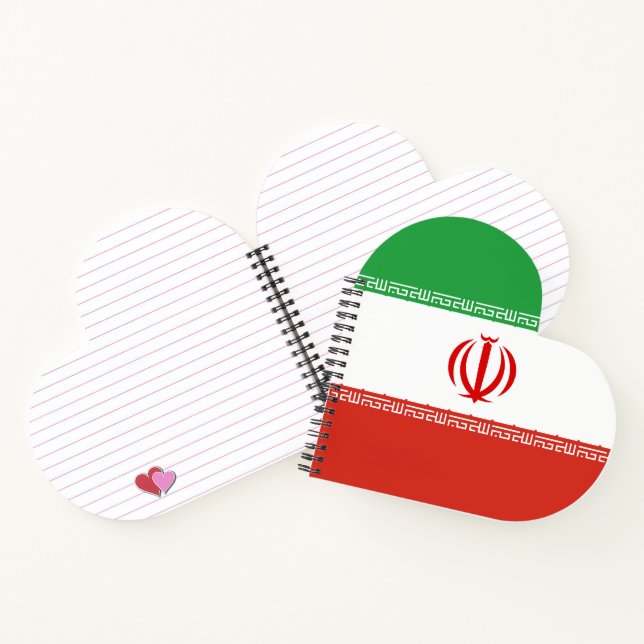 Cuaderno Bandera de Irán (Interior)