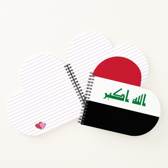 Cuaderno Bandera de Iraq (Interior)