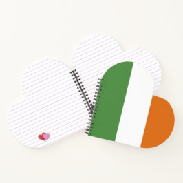 Cuaderno Bandera de Irlanda