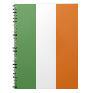 Cuaderno Bandera de Irlanda