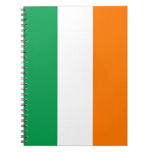 Cuaderno Bandera de Irlanda