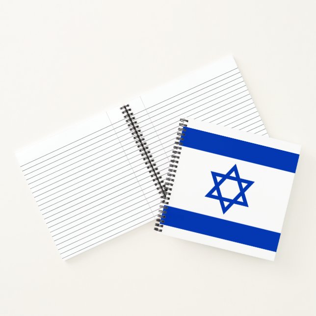 Cuaderno Bandera de Israel (Interior)