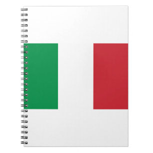 Cuaderno Bandera de Italia
