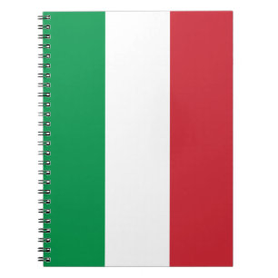 Cuaderno Bandera de Italia