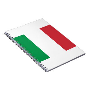 Cuaderno Bandera de Italia