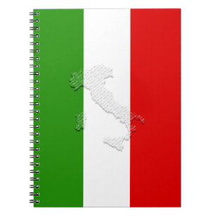 Cuaderno Bandera de Italia