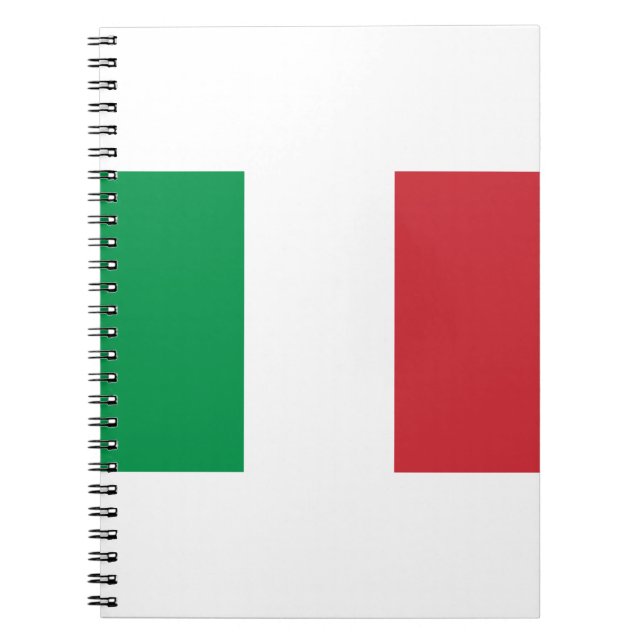 Cuaderno Bandera de Italia (Frente)