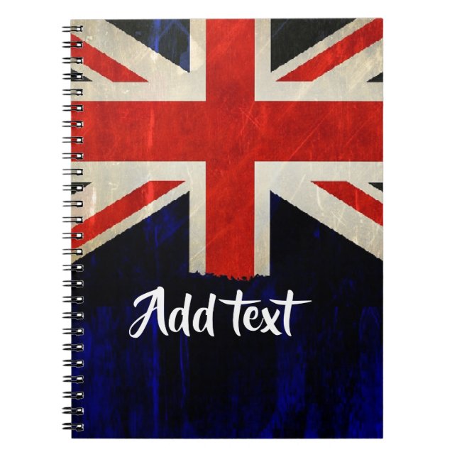 Cuaderno Bandera de Jack de Unión (Frente)