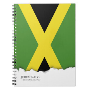 Cuaderno Bandera de Jamaica