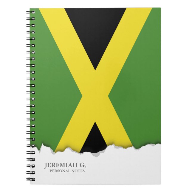 Cuaderno Bandera de Jamaica (Frente)