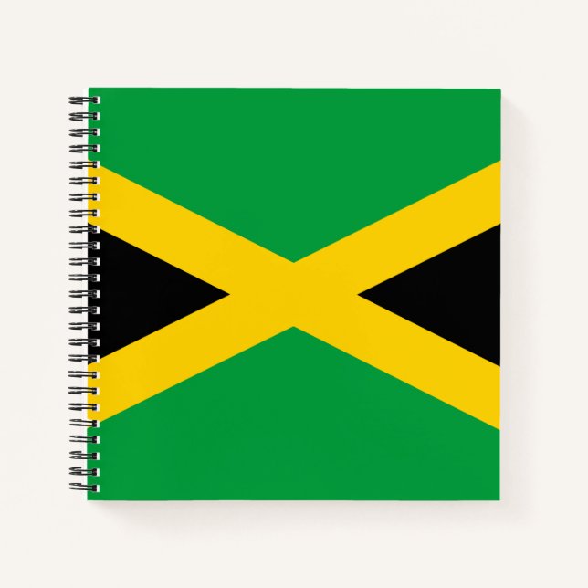 Cuaderno Bandera de Jamaica (Anverso)