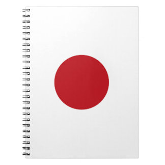 Cuaderno Bandera de Japón