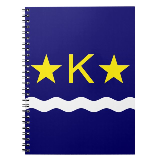 Cuaderno Bandera de Kinshasa, Congo Notebook (Frente)