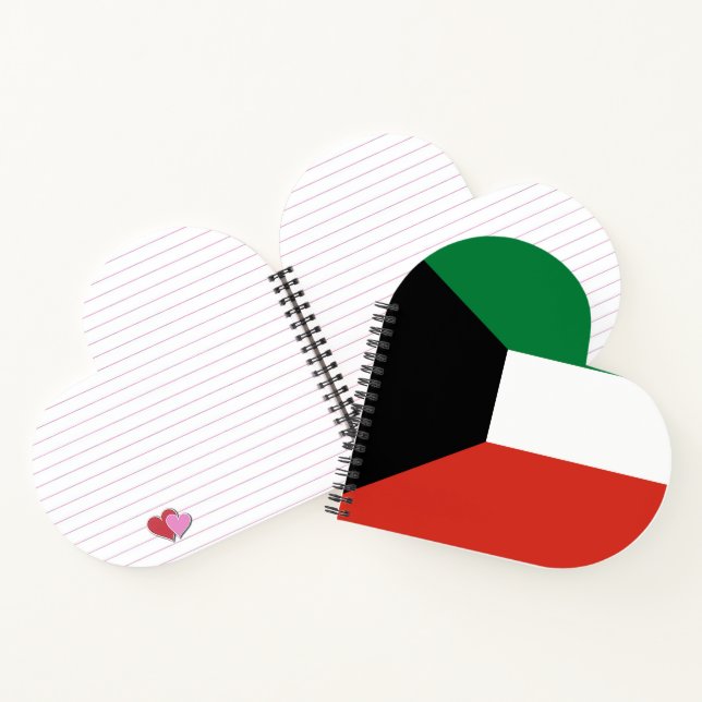 Cuaderno Bandera de Kuwait (Interior)