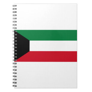 Cuaderno Bandera de Kuwait