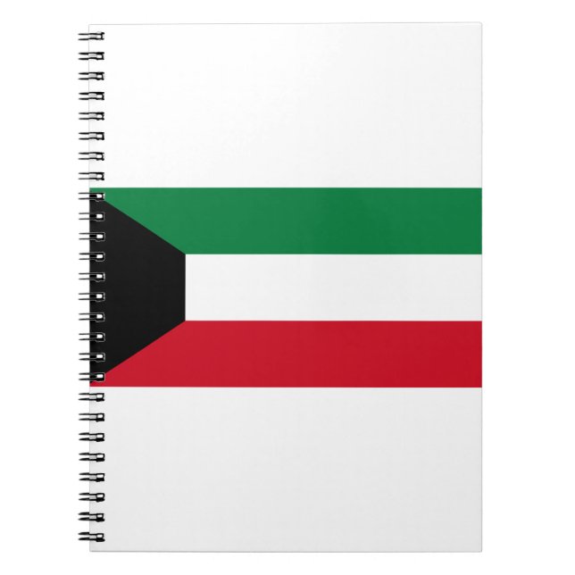 Cuaderno Bandera de Kuwait (Frente)
