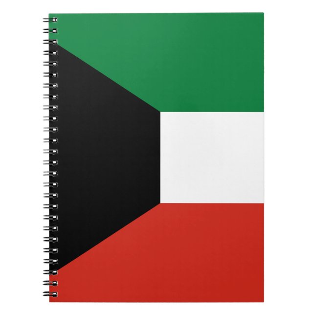 Cuaderno Bandera de Kuwait (Frente)