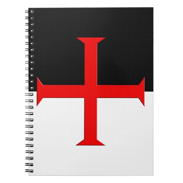 Cuaderno Bandera de la Cruz Templaria de los Caballeros Med (Frente)