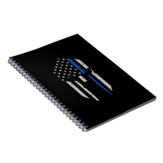 Cuaderno Bandera de la Línea Azul del Casco Espartano