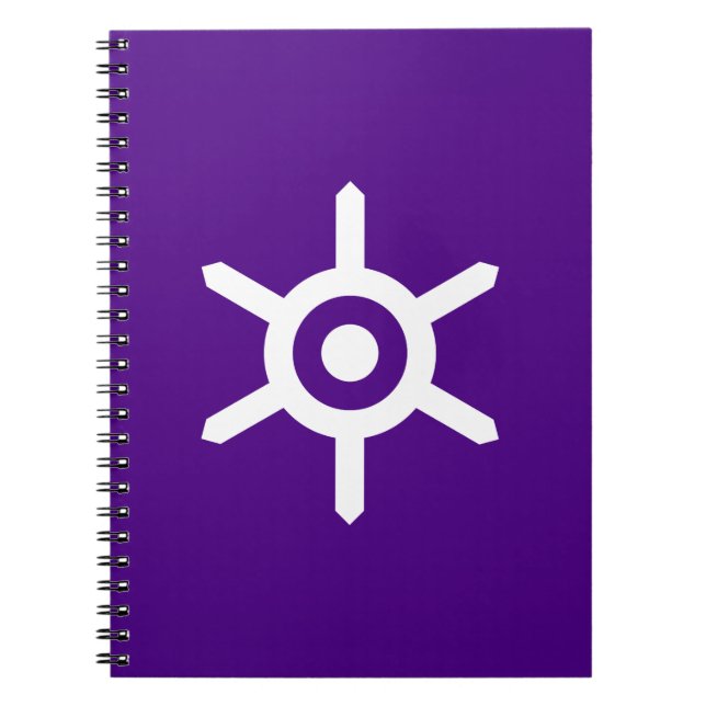 Cuaderno Bandera de la prefectura de Tokio, Japón Notebook (Frente)