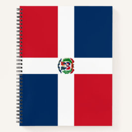 Cuaderno Bandera de la República Dominicana