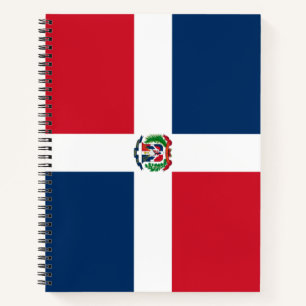 Cuaderno Bandera de la República Dominicana