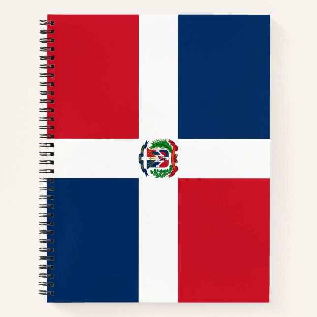 Cuaderno Bandera de la República Dominicana (Anverso)