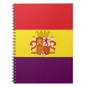 Cuaderno Bandera de la República Española