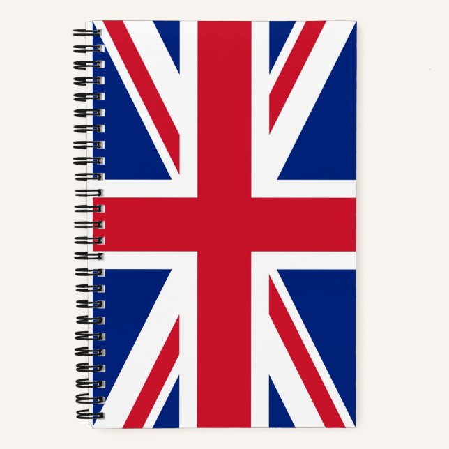 Cuaderno Bandera de la Unión del Reino Unido (Anverso)