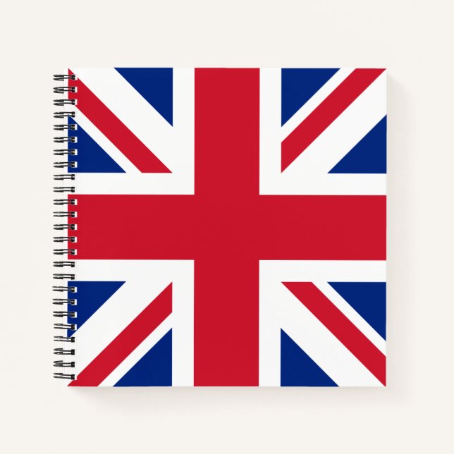 Cuaderno Bandera de la Unión del Reino Unido (Anverso)
