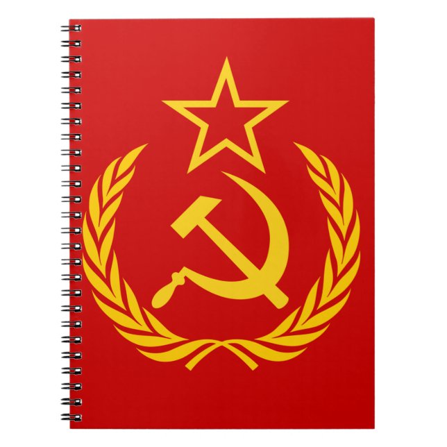 Cuaderno Bandera de la Unión Soviética (Frente)