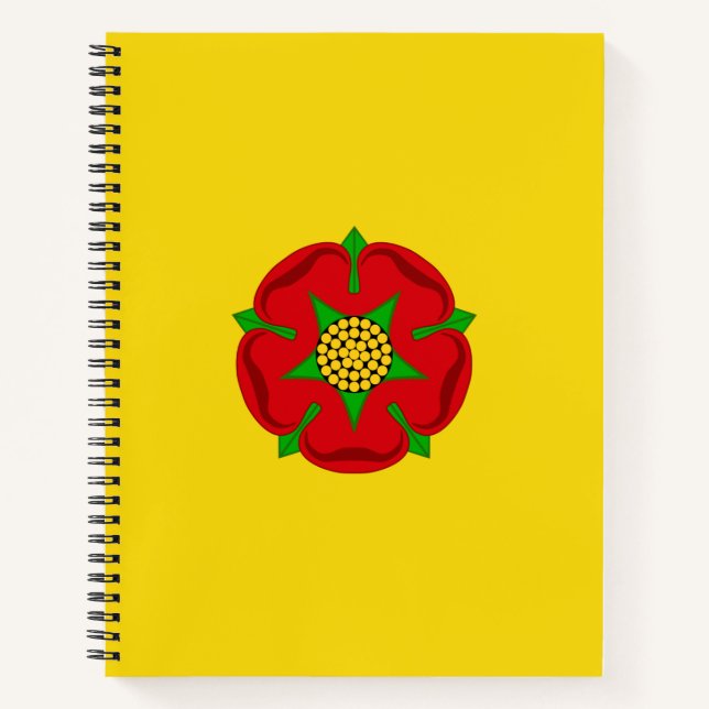 Cuaderno Bandera de Lancashire (Anverso)