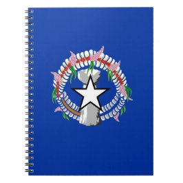 Cuaderno Bandera de las Islas Marianas del Norte